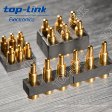 Double Row SMT 6-Pin Spring Loaded Pogo Pin Contact Connectors